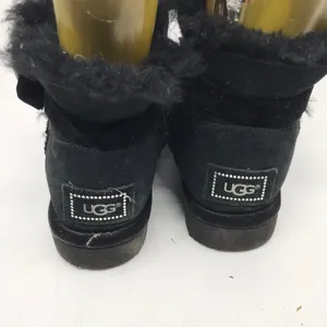 Mid UGG Black Boots Size: US 5 thumbnail 5