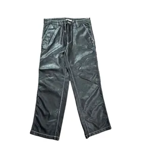 Urban Outfitters BDG Leila Faux Leather Carpenter High‎ Rise Pants sz 27 thumbnail 4