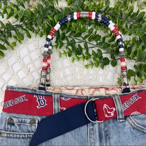 Boston Redsox Denim Y2K Mini Bag Vintage Early 2000s thumbnail 3