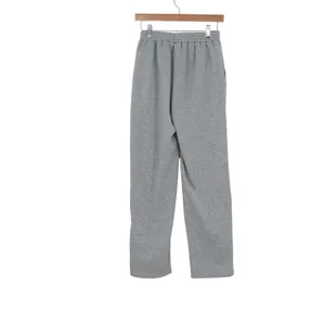 SHEIN Womens Wide Leg Sweatpants Heather Grey Elastic Waist Size M 6 thumbnail 5