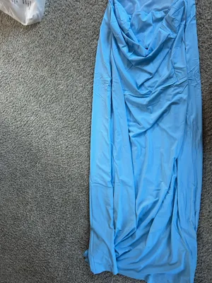 Sasha Therese blue dress thumbnail 5