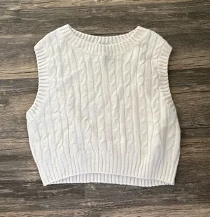 Sweater vest White thumbnail 1