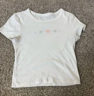 Floral American Eagle soft tee  thumbnail 1