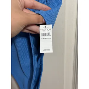 Aerie Racerback Crinkle Textured One Piece Swimsuit High Cut Summer Beach Resort thumbnail 4
