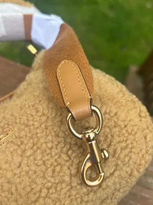 Authentic Coach 1941 Tan Sherpa Shoulder /crossbody Bag with 2 straps thumbnail 3