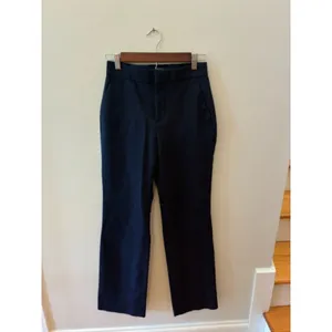 Gap Women's High Rise Slim Boot Slacks Size 2 | Navy Dress Pants Career Office E thumbnail 2