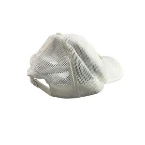 Aritzia Detour Women's White Gold Logo Embroidered Snapback Trucker Cap Hat OS thumbnail 2