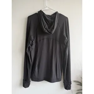 Lululemon It's Rulu Run Long Sleeve‎ Hoodie Size 10 Black BLK Athleisure thumbnail 3