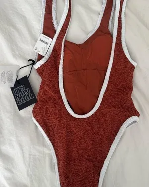 Free People One Piece - Rust thumbnail 2