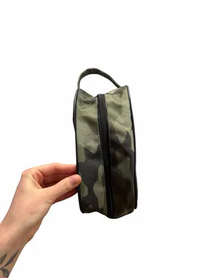 Camo Travel Toiletry Bag Camouflage Makeup Cosmetic Zipper Pouch Case 8.5"x5.5" thumbnail 2