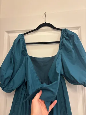 Blue short dress Size M thumbnail 4