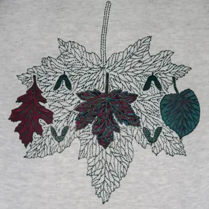 Vintage 90s Whim Z Maple Leaf Sweatshirt thumbnail 2