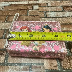 Disney Princess Pink Glitter Princess Wristlet thumbnail 5