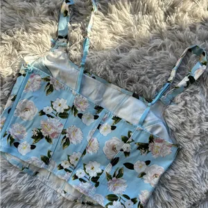 VS PINK Floral Corset Top thumbnail 4
