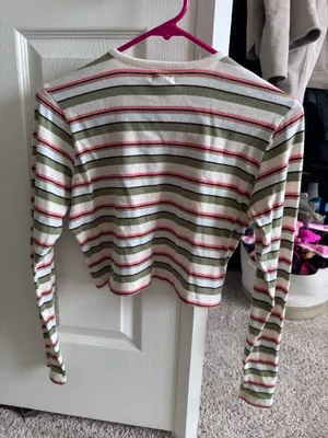 Billabong Striped Crop Top thumbnail 2