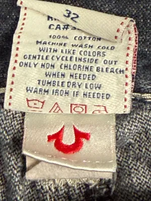 True Religion Ricky Super T Size 32 Made In USA thumbnail 8