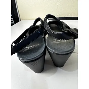 Dansko Sandal Women 40 9.5 Leather Strappy Block Heel Comfort‎ Gorpcore thumbnail 4