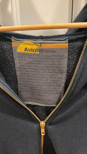 Aviator Nation Hoodie Zip-Up thumbnail 3