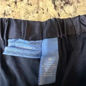 Simply Vera Vera Wang Midnight Blue Mini Skirt thumbnail 4