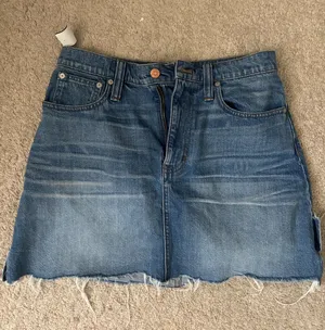 Madewell Jean Skirt Denim thumbnail 1