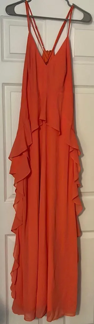 Lulus Peach Maxi Dress thumbnail 1