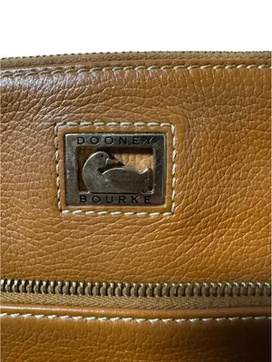 Vintage Dooney & Bourke Tan Leather Crossbody Y2K thumbnail 4