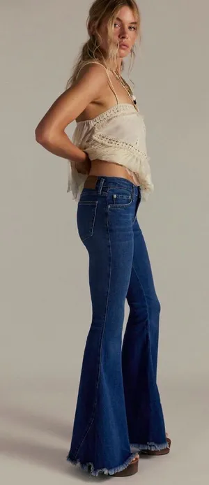 We the free EMRE FLARE in dark blue size 31 NWT‎ thumbnail 1