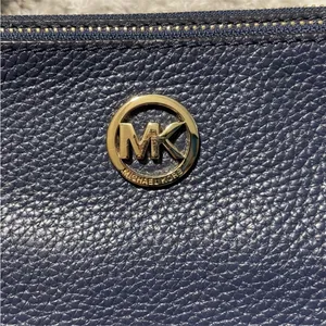 Michael Kors Fulton East West Crossbody Bag in Navy Blue thumbnail 2