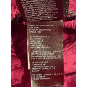 The North Face Womens Osito Fleece Jacket Magenta Pink S Full Zip C782 Gorpcore‎ thumbnail 8