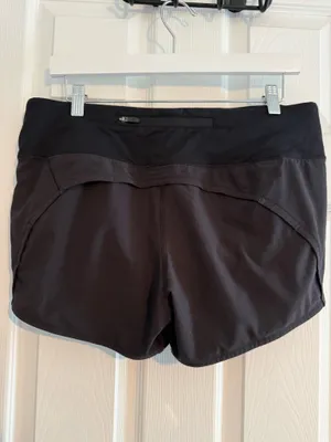 Black Lululemon Shorts Speed Up 4” Mid-Rise thumbnail 2