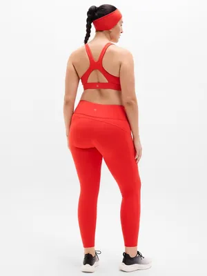 New Athleta S Rainier High Rise Legging Cardinal Red Small Regular thumbnail 5