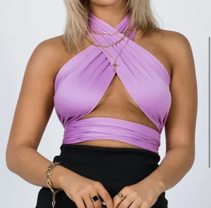 Princess Polly Midnight Top Lilac thumbnail 2