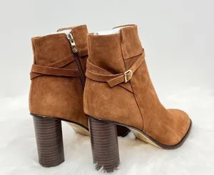 Draper James TEGAN booties in Cognac size 8.5 NWOB thumbnail 3