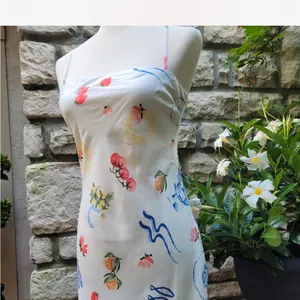 Abercrombie & Fitch pattern maxi Dress - xsmall petite NWT thumbnail 3