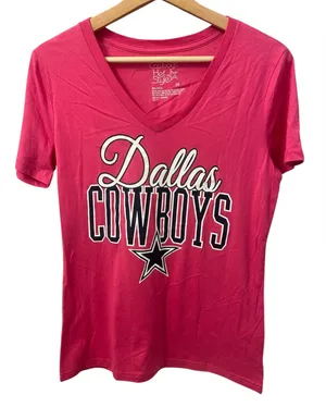 Dallas Cowboys V-Neck Tee thumbnail 1