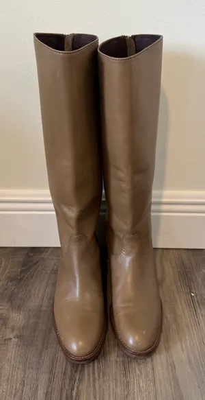 J.Crew Leather Boots thumbnail 1