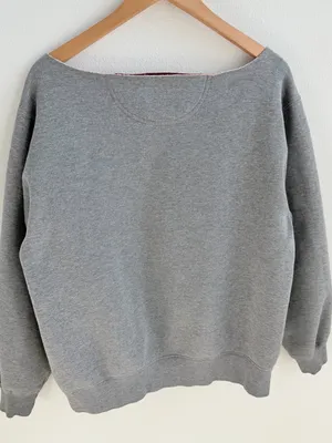 Minnesota Gophers Off-The-Shoulder Sweatshirt Gray thumbnail 11