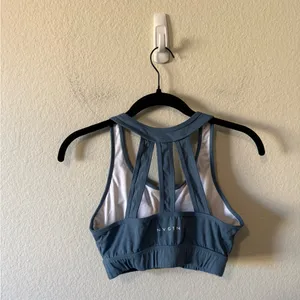 NVGTN Trio Sports Bra Steel Blue Size M Athletic Gym Running Yoga Hiking thumbnail 3