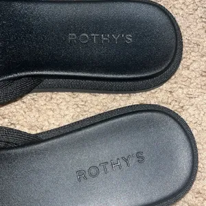 ROTHY'S The Summer Sandal‎ Braided Slide Black 10.5 thumbnail 6
