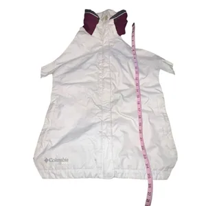 columbia sport‎ women white burgundy red winter ski jacket xl5865 large STAINS thumbnail 10