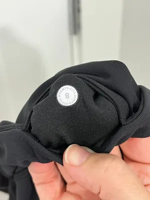 Lululemon Size 8 All the Right Places Crop High-Rise Leggings 19" Black thumbnail 7