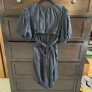 Moon River Black Cutout Dress thumbnail 6