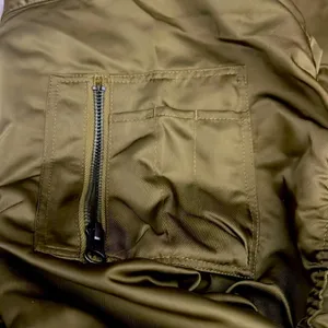 Nike olive green reversible varsity bomber jacket XL thumbnail 6