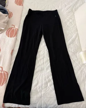 Danskin Black Flared Leggings thumbnail 1