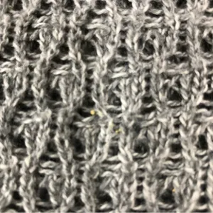 American Eagle Gray V-Neck knit Sweater Size Large wool blend thumbnail 12