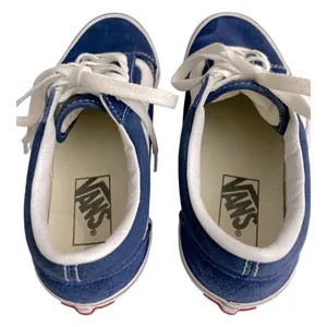 Vans Classic Old Skool Low Top Blueprint Blue Cobalt Suede Lace Tie M 5, W6.5 thumbnail 8