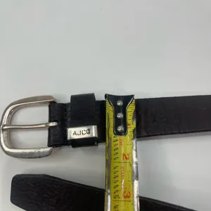 Arizona Jeans Vtg Dark Brown Leather Work Belt Women XS 31'' Casual thumbnail 3