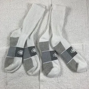 2 pairs of mid calf athlete socks thumbnail 1