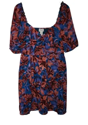 Jessica Simpson Colorful Dress Size XL thumbnail 1