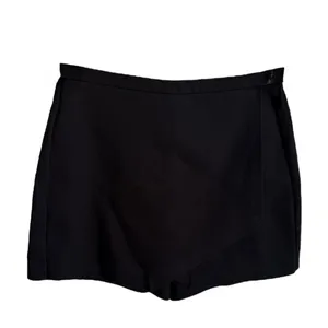 Abercrombie & Fitch Womens Skort Sz 2 Skirt Shorts Black‎ Asymmetrical Diagonal thumbnail 3
